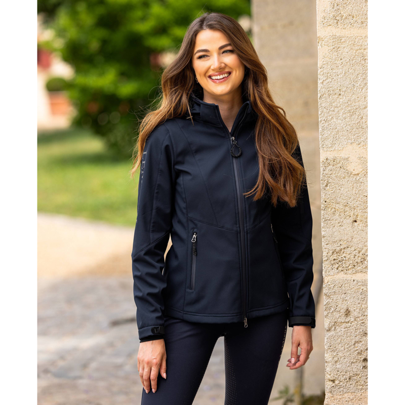 LeMieux Celine Soft Shell Jacket - Navy-4